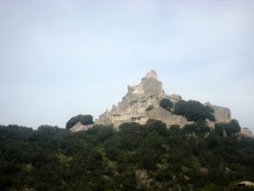 VIEW OF SAN SILVESTRO ROCK